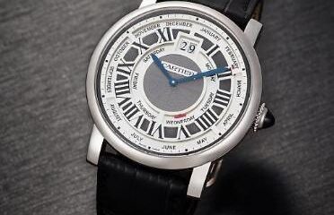 New height of the calendar Annual Rotonde de Cartier calendar